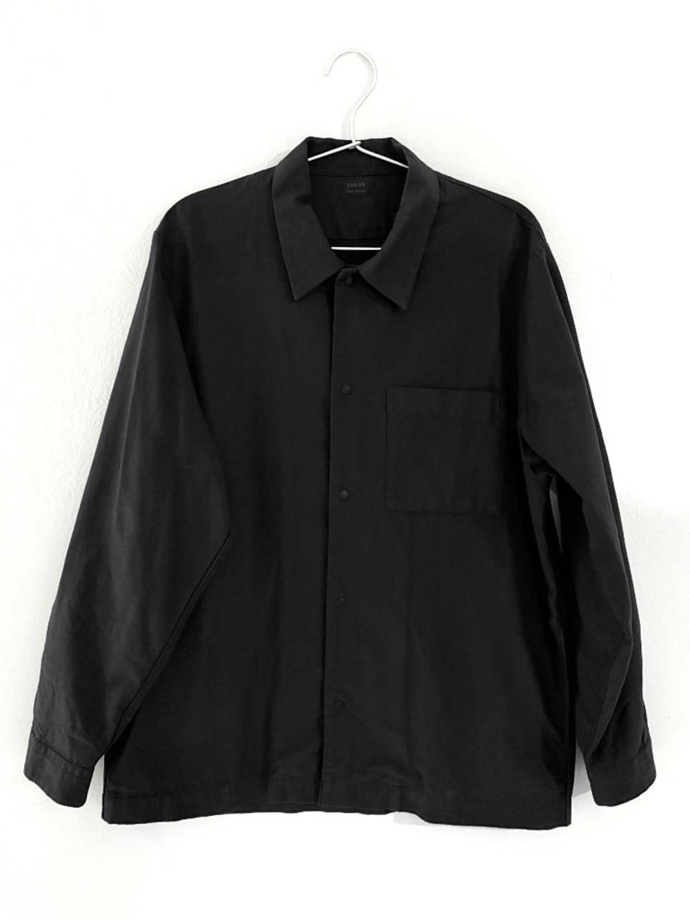 Vintage MUJI Unisex Mid-Weight 100% Cotton Black Work Jacket. Size XS. NWOT